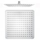 300mm 12 inch Stainless steel  Super-slim Square Chrome Rainfall Shower Head 